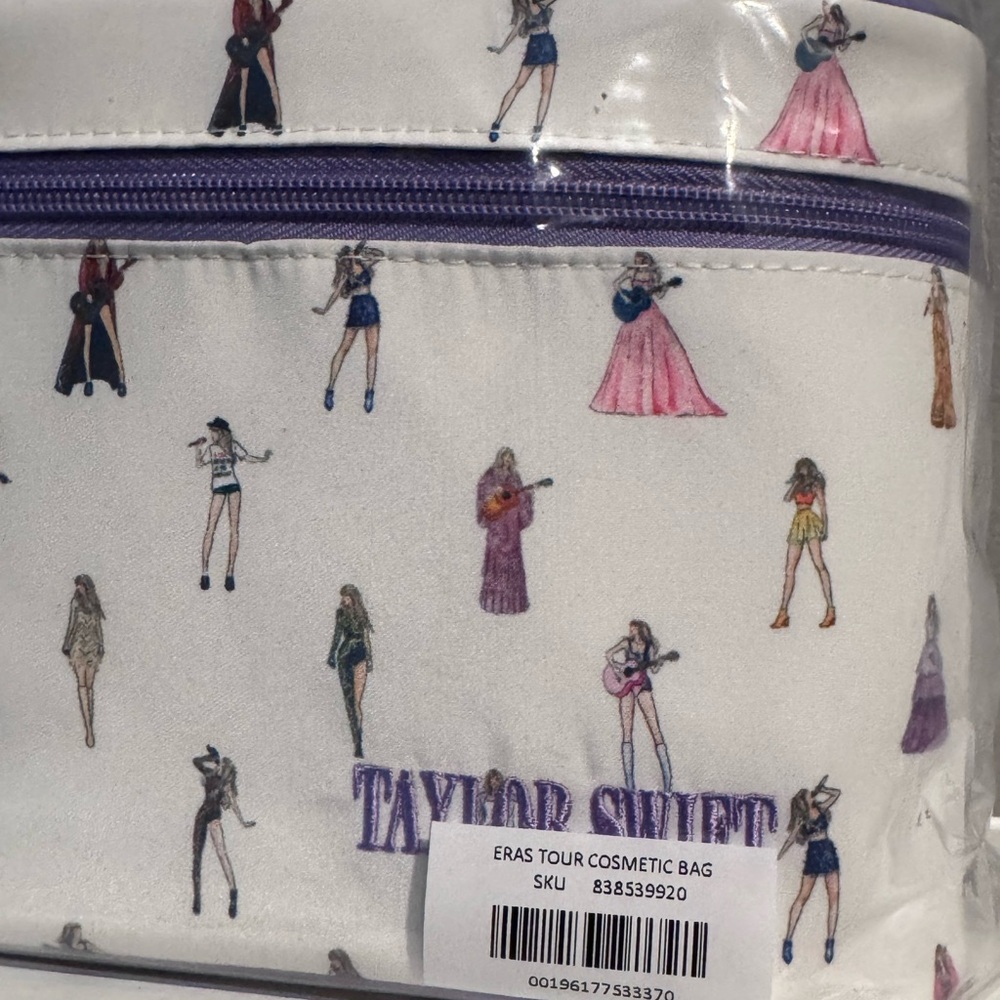 Taylor Swift The Eras Tour Cosmetic Case Makeup Bag NEW IN PACKAGE - Picture 4 of 6